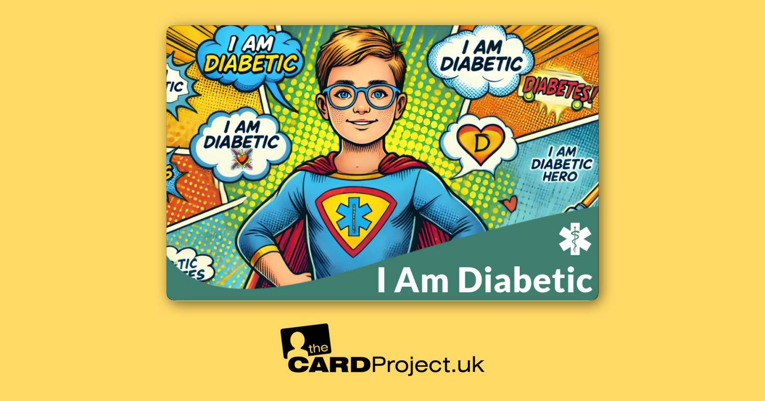 I Am Diabetic Kids Design 3